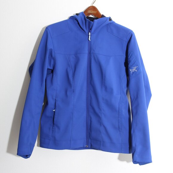 Arc'teryx Epsilon SV Hoodie Hoody Jacket Softshell Full Zip Blue Size Large - Picture 1 of 16